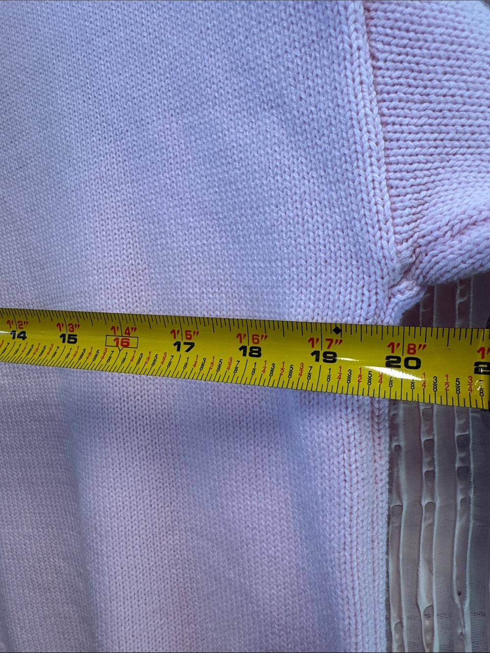 wild fable Pink Crewneck Sweater with Red 'DUMP HIM' Lettering N0696 - Picture 6 of 7